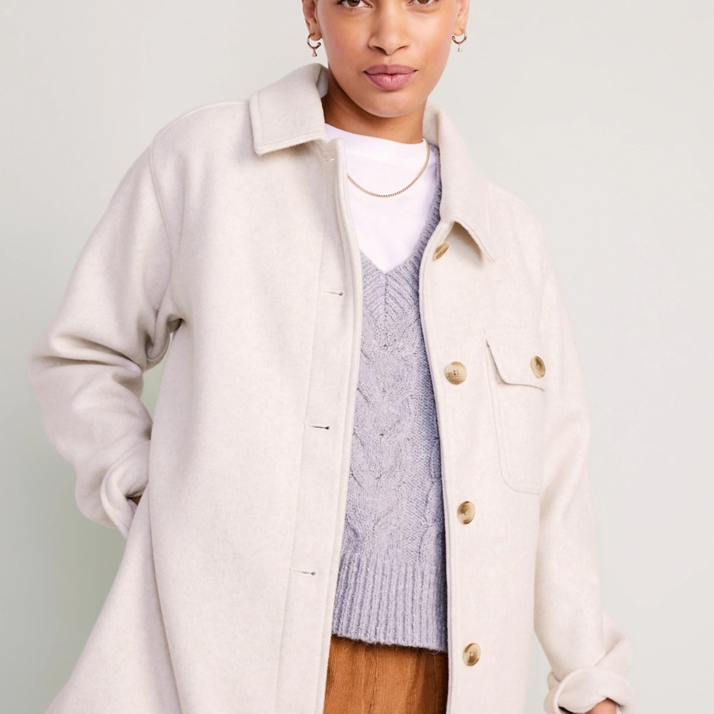 Old Navy Oversized Women's Soft Brushed Shacket